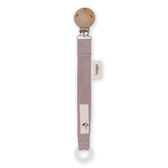 Pacifier Clip - Pala - Mauve