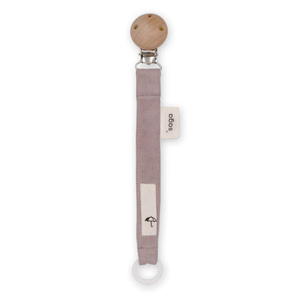 Pacifier Clip - Pala - Mauve
