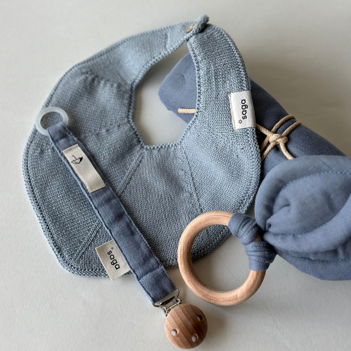 Pacifier Clip - Pala - Moonlight Blue