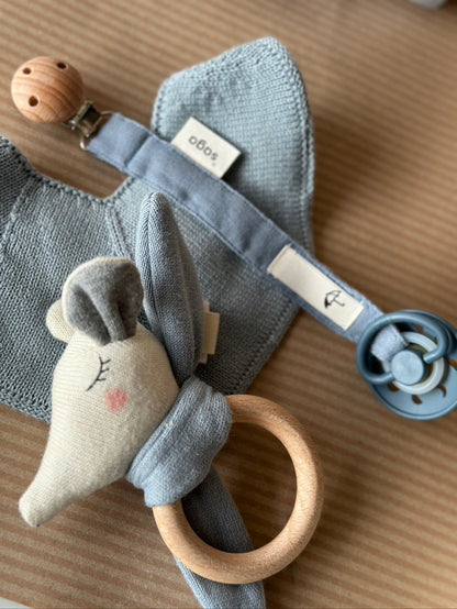 Pacifier Clip - Pala - Moonlight Blue