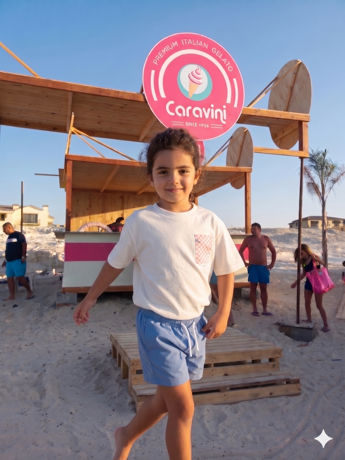 Picnic time- T-shirt Oversize  (Kids Unisex)