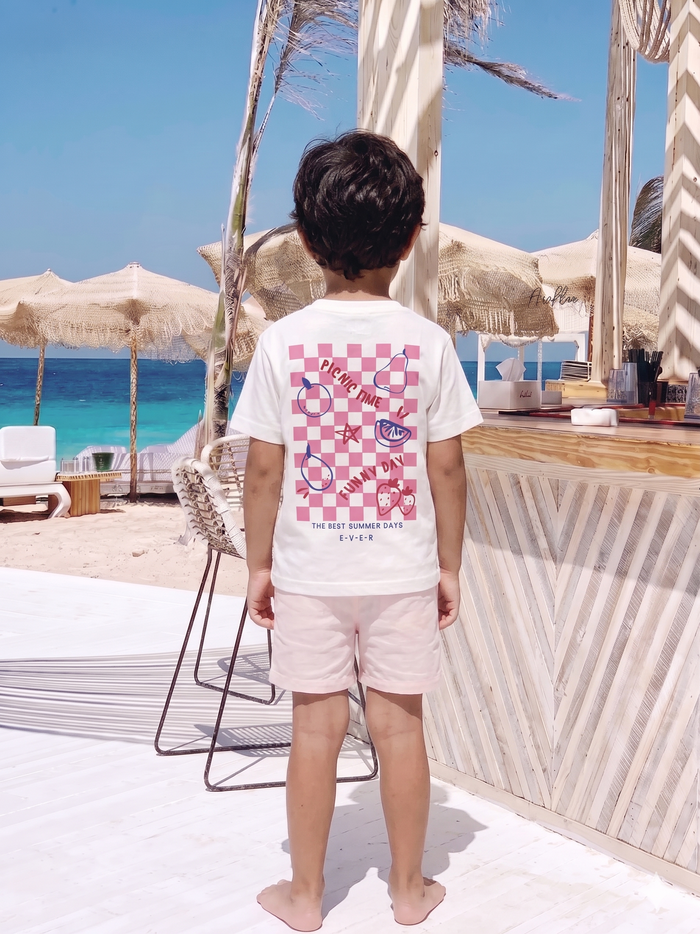 Picnic time- T-shirt Oversize  (Kids Unisex)