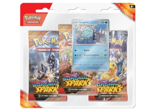 Pokèmon Scarlet & Violet Surging Sparks Promo 3 Booster Blister Pack - Pokemon - Jawns on Fire Sneakers & Shoes