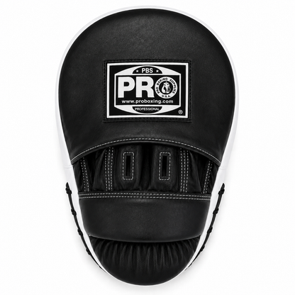ProBoxing® Deluxe Focus Mitts - Black & White Trim