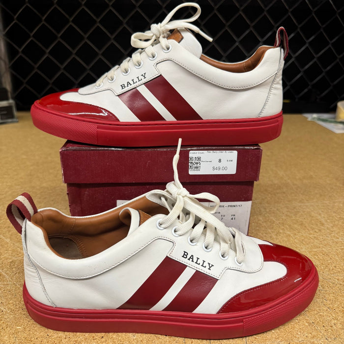 Red Bally (Men 8) Used