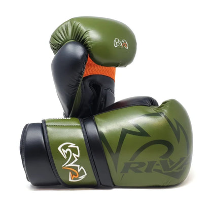 Rival RS80V Impulse Sparring Gloves - Green & Black