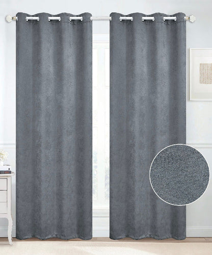 Sahara Curtains with Grommets – 2-Panel Set