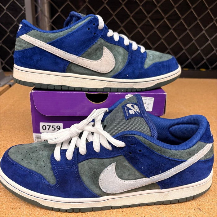 Nike SB Dunk Low Deep Royal Blue Men 13 Used - Sneakers - Jawns on Fire Sneakers & Shoes