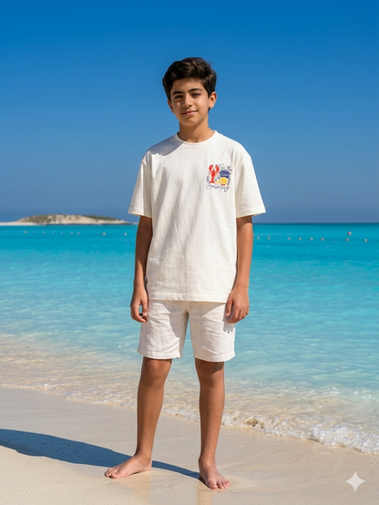 Sea Crab - T-shirt Oversize  (Kids Unisex)