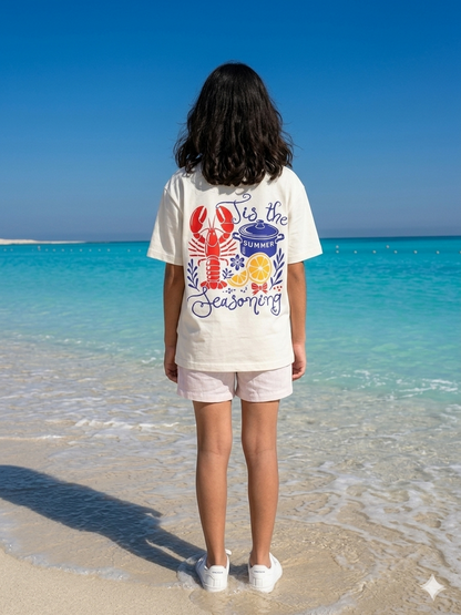 Sea Crab - T-shirt Oversize  (Kids Unisex)