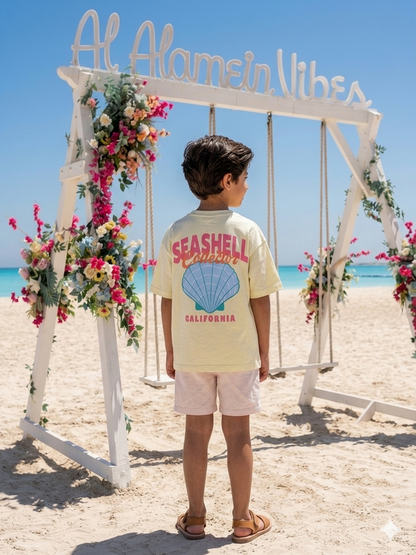 Seashel - T-shirt Oversize  (Kids Unisex)