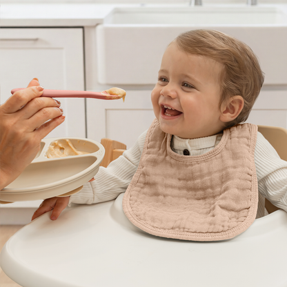 Silicone Baby Spoons Set - BPA Free Utensils by Comfy Cubs