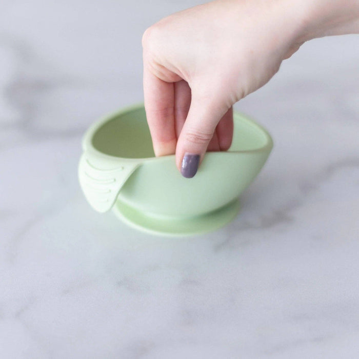 Silicone First Feeding Set: Sage