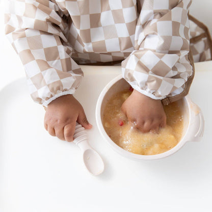 Silicone First Feeding Set: Sand
