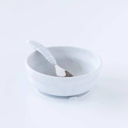 Silicone Grip Bowl: Marble