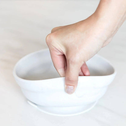 Silicone Grip Bowl: Marble