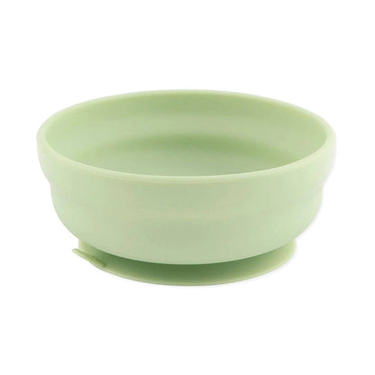 Silicone Grip Bowl: Sage
