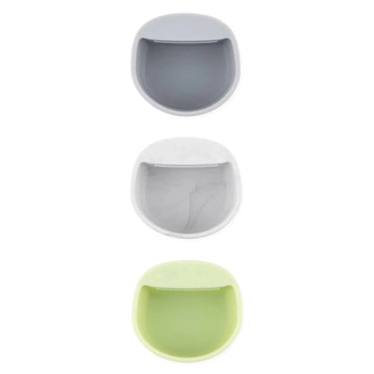 Silicone Little Dipper Round 3-Pack: Taffy