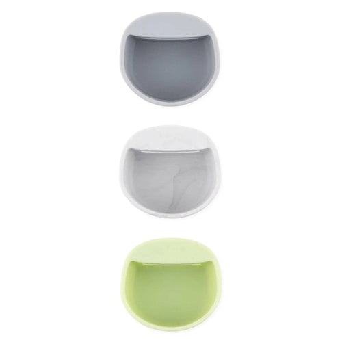 Silicone Little Dipper Round 3-Pack: Taffy