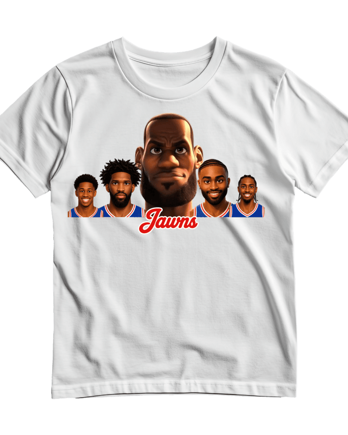 Sixers Heros - Only Jawns T-Shirt - T-Shirt - Jawns on Fire Sneakers & Shoes