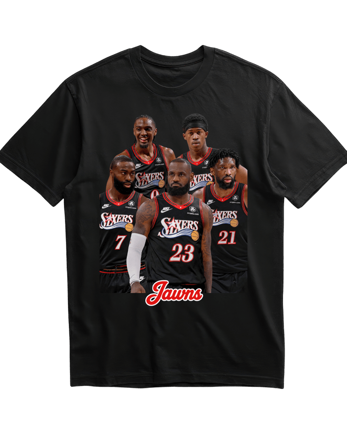 Sixers Squad - Only Jawns T-Shirt - T-Shirt - Jawns on Fire Sneakers & Shoes