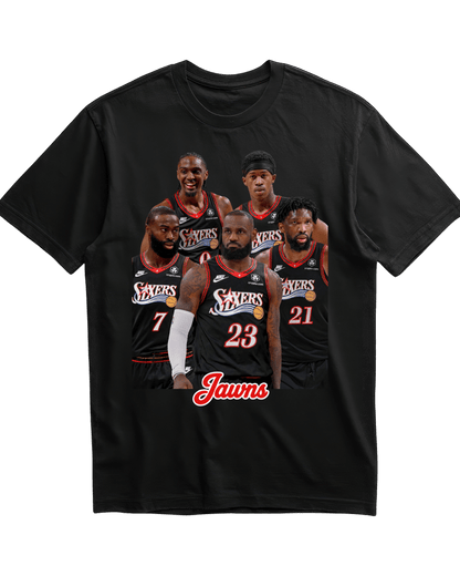 Sixers Squad - Only Jawns T-Shirt - T-Shirt - Jawns on Fire Sneakers & Shoes