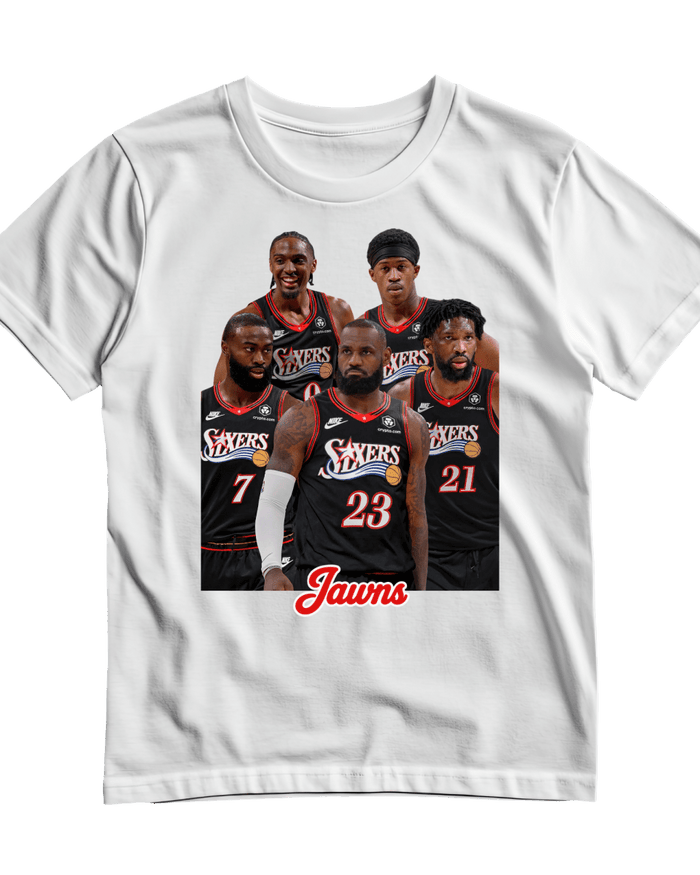 Sixers Squad - Only Jawns T-Shirt - T-Shirt - Jawns on Fire Sneakers & Shoes