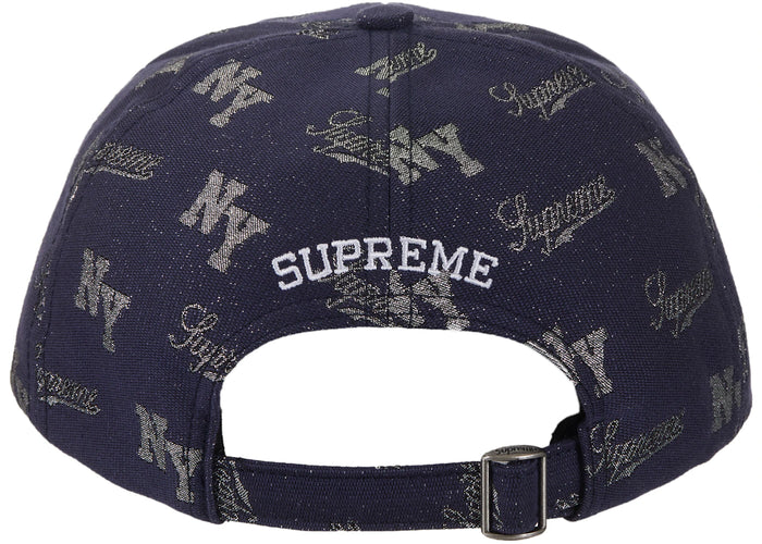 Supreme Monogram 6-Panel Navy
