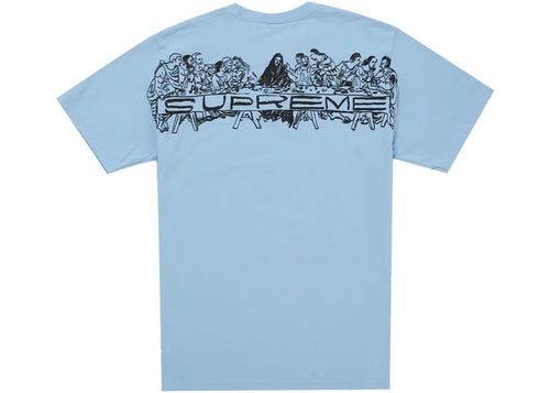 Supreme Supper Tee Powder Blue - Clothing - Mens - Jawns on Fire Sneakers & Shoes