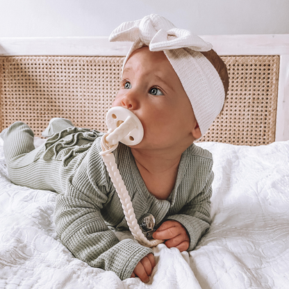 Sweetie Soother™ Pacifier Sets (2-pack): Agave + Succulent Cables
