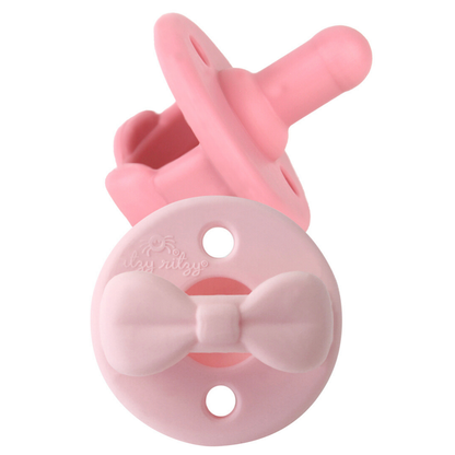 Sweetie Soother™ Pacifier Sets (2-pack)-Pink Bows