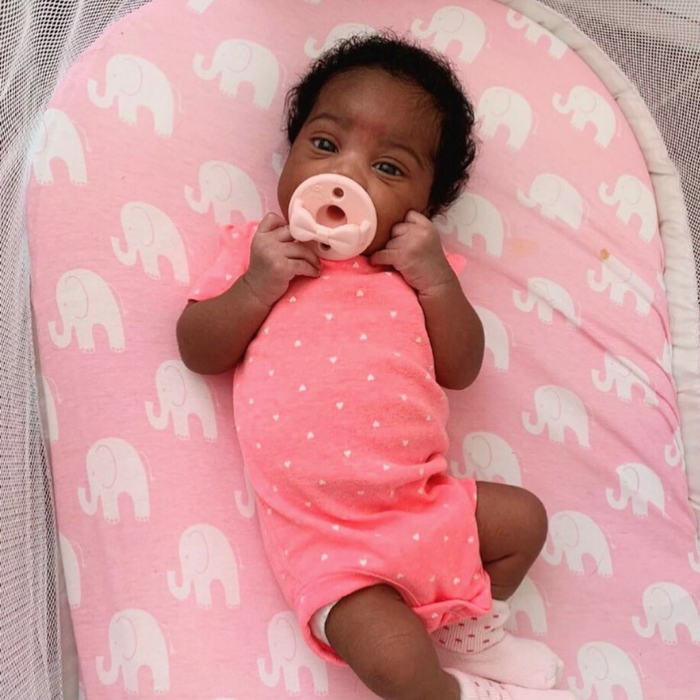 Sweetie Soother™ Pacifier Sets (2-pack)-Pink Bows