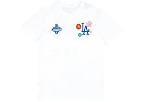 Takashi Murakami Fanatics x Los Angeles Dodgers World Series 2025 Champs T-Shirt White - Clothing - Mens - Jawns on Fire Sneakers & Shoes