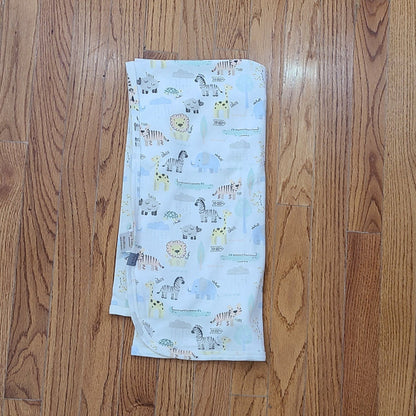 Up Baby Zoo Animals Blanket