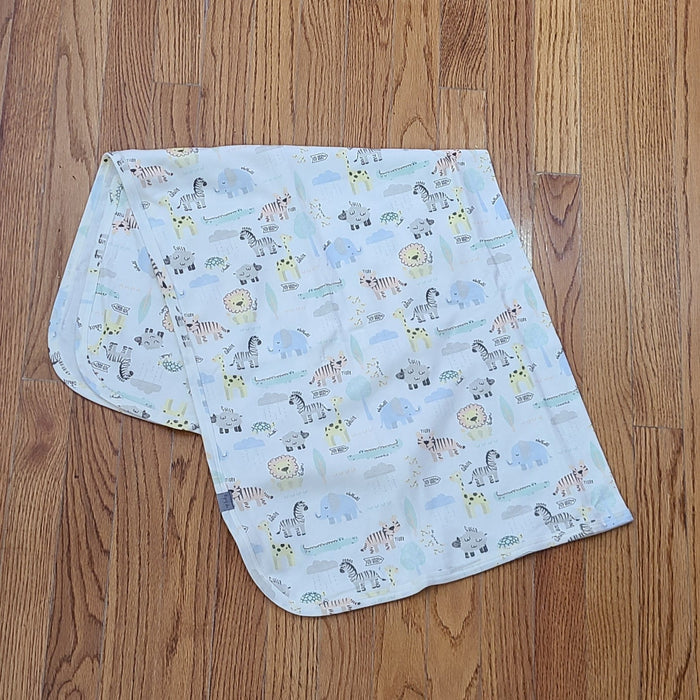 Up Baby Zoo Animals Blanket