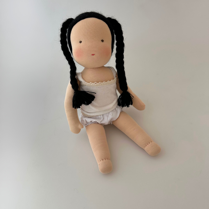 Waldorf Doll - Ayu - Black