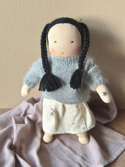 Waldorf Doll - Ayu - Black
