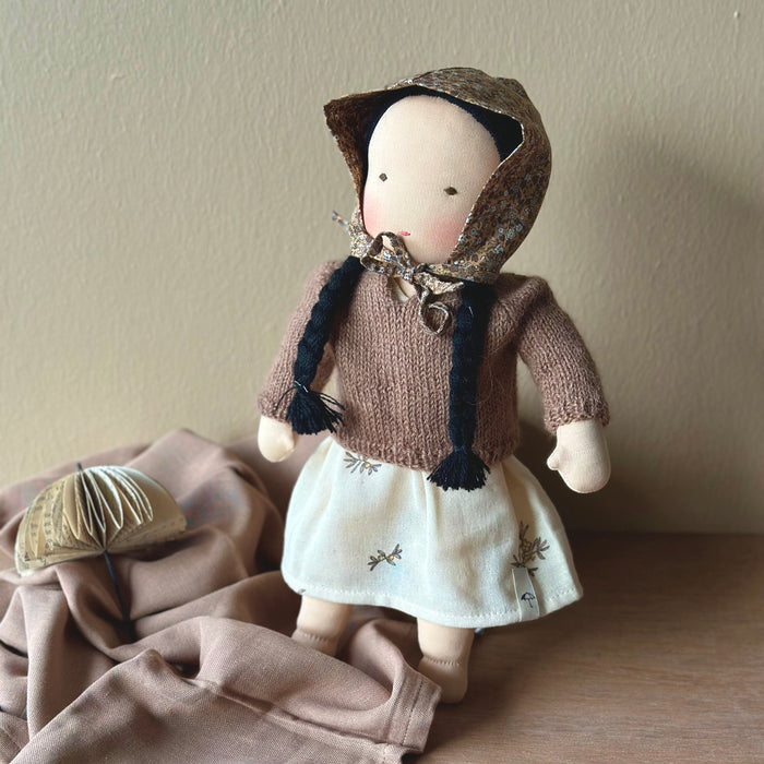 Waldorf Doll - Ayu - Black