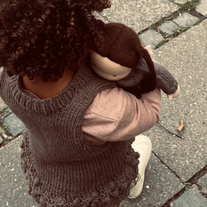 Waldorf Doll - Ayu - Black