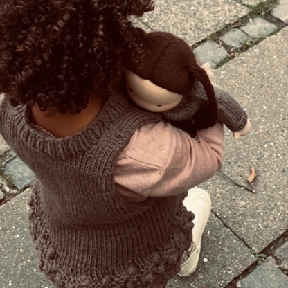 Waldorf Doll - Ayu - Black