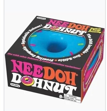 Z NeeDoh Dohnut - Assorted Color - Sensory Toys - Jawns on Fire Sneakers & Shoes